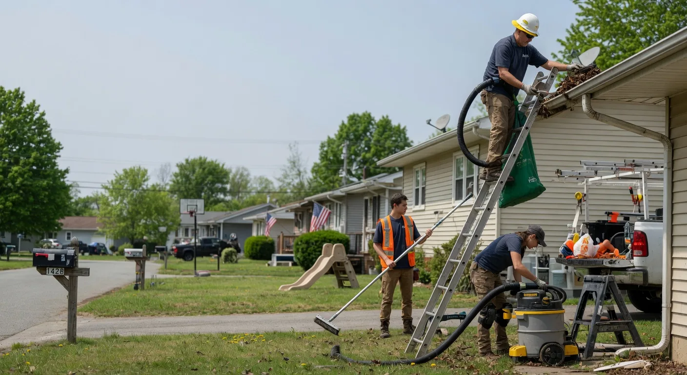 Gutter Installation in Hillview, IL near me